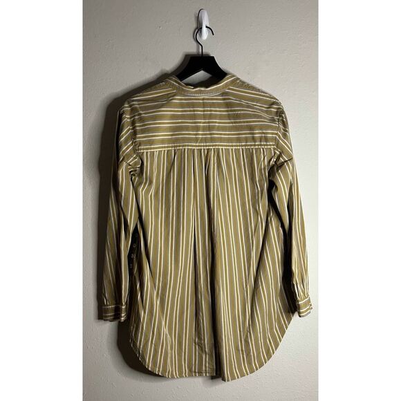 By Anthropologie Side-Button Tunic Blouse Size S - Picture 5 of 14